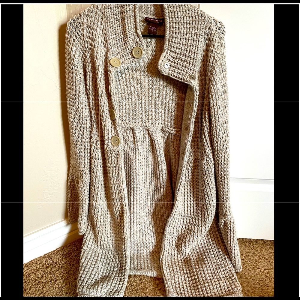 Duster sweater
